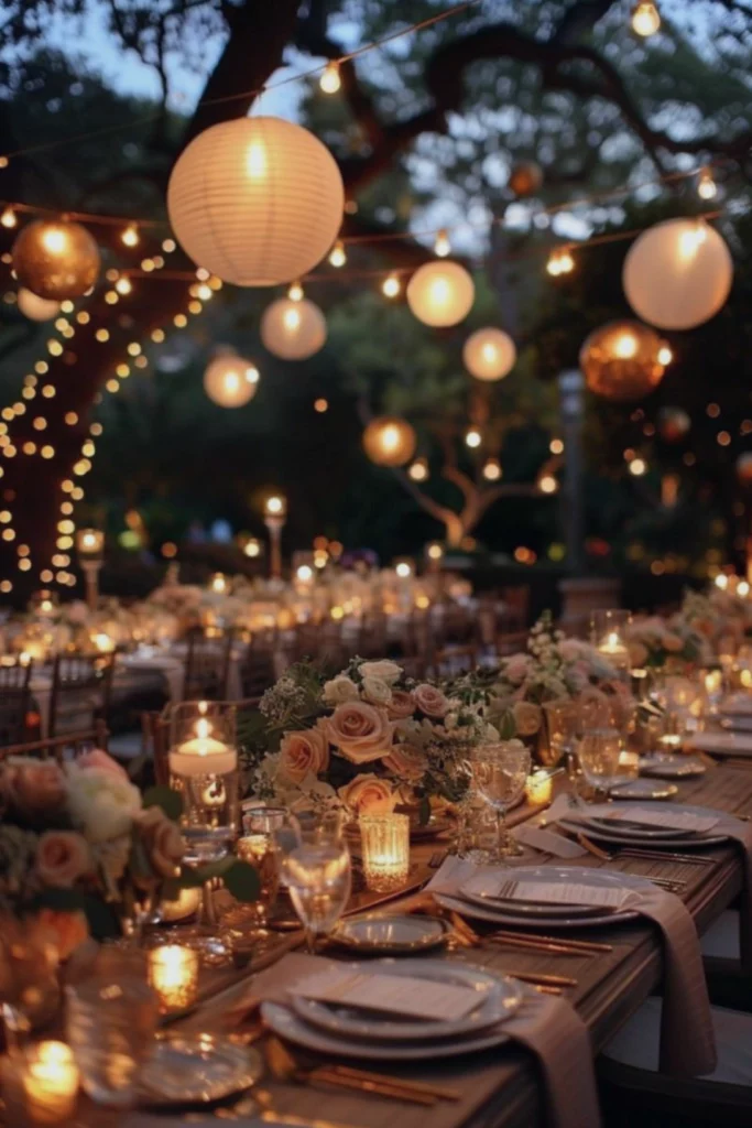 Éclairage événementiel.